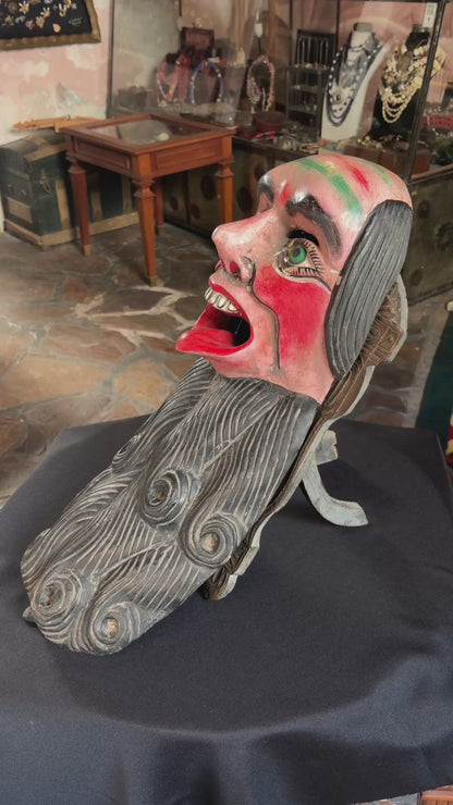 Máscara de Ermitaño / Hermit Figure Mask, Late 20th Century