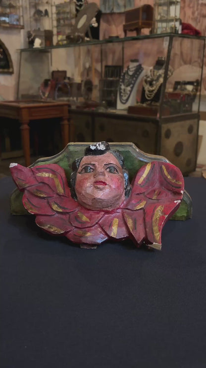 Repisa con Querubín / Shelf with Cherub, 19th Century